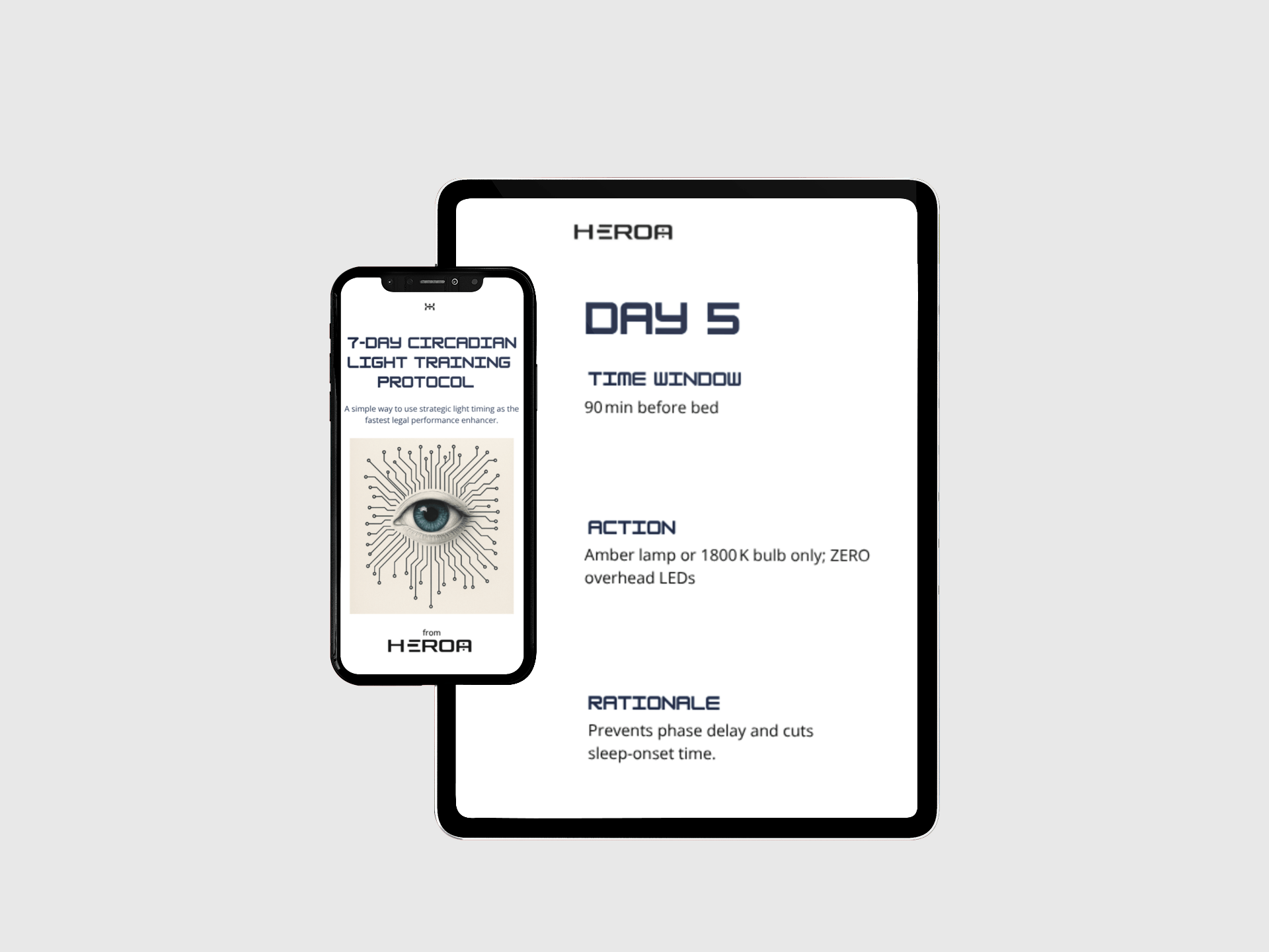 7 - Day Circadian Light Protocol - mini - HEROA Space