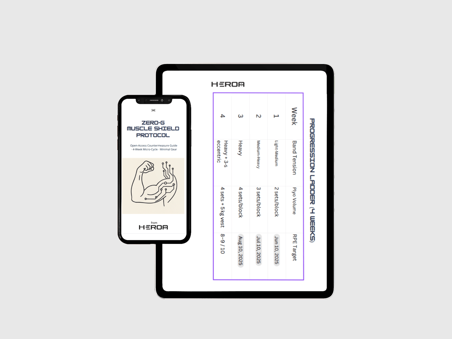 Zero - G Muscle Shield Protocol - mini - HEROA Space